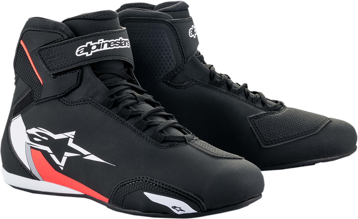 ALPINESTARS Sektor Shoes - Black/White/Red - US 12 2515518123112