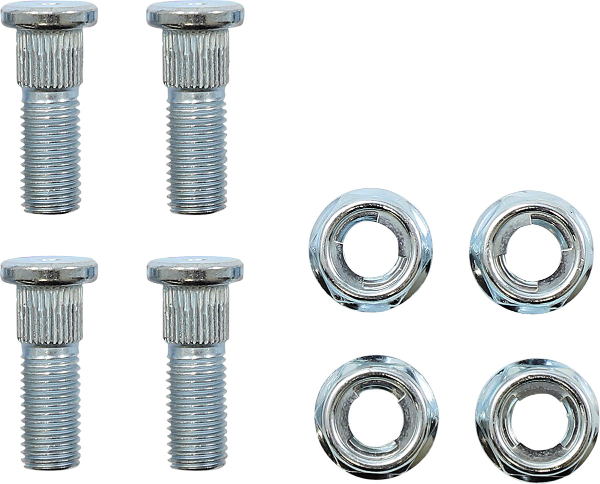 MOOSE RACING Wheel Stud/Nut Kit - Front/Rear 85-1036