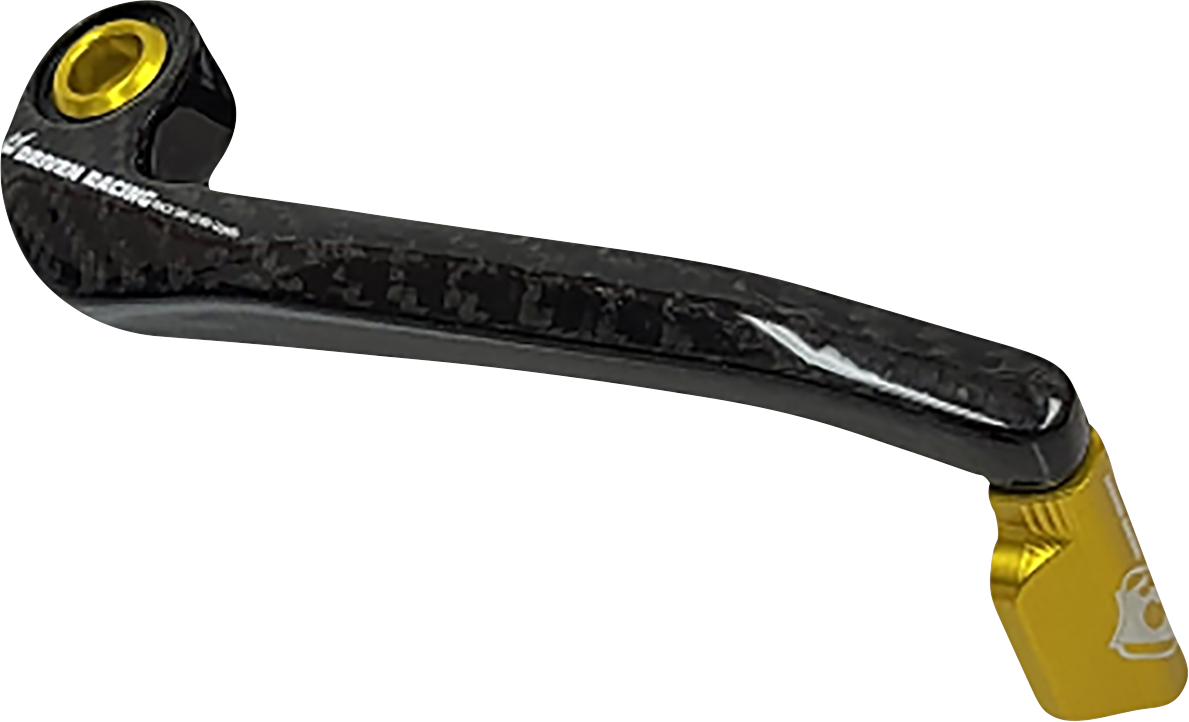 DRIVEN RACING Lever Guard - Carbon Fiber - Brake - Gold DCTDLG-1-GD
