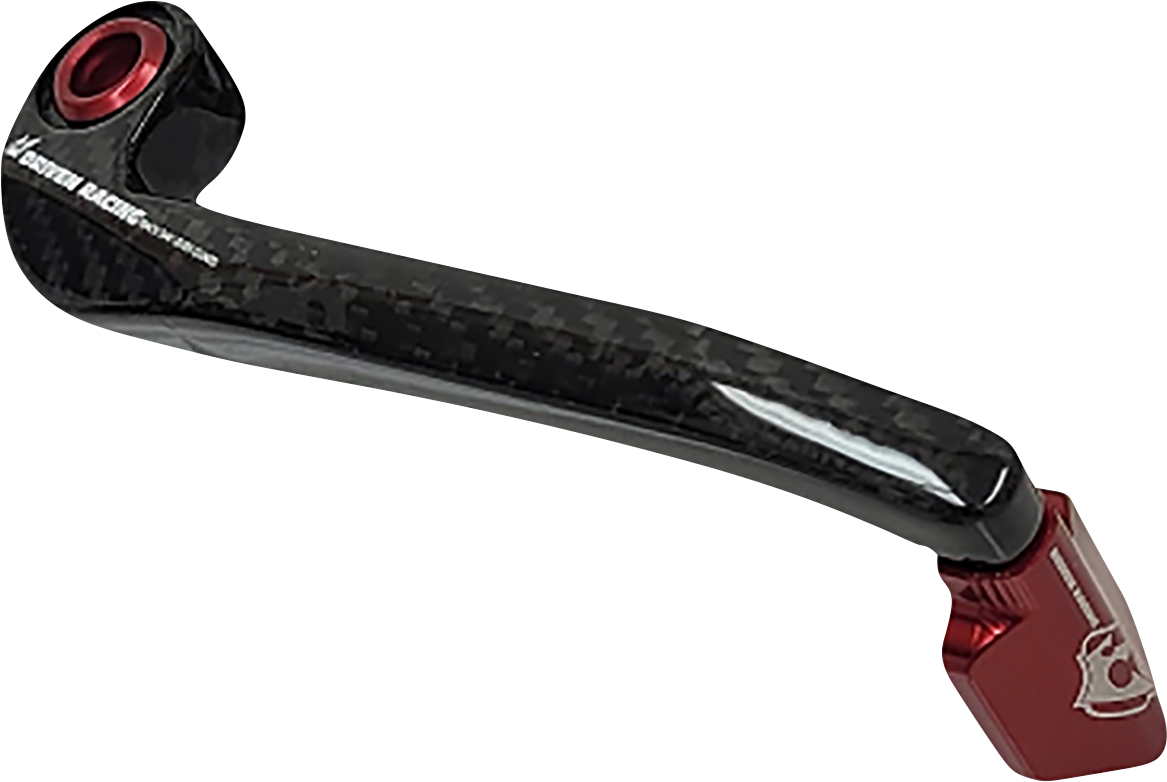 DRIVEN RACING Lever Guard - Carbon Fiber - Brake - Red DCTDLG-1-RD