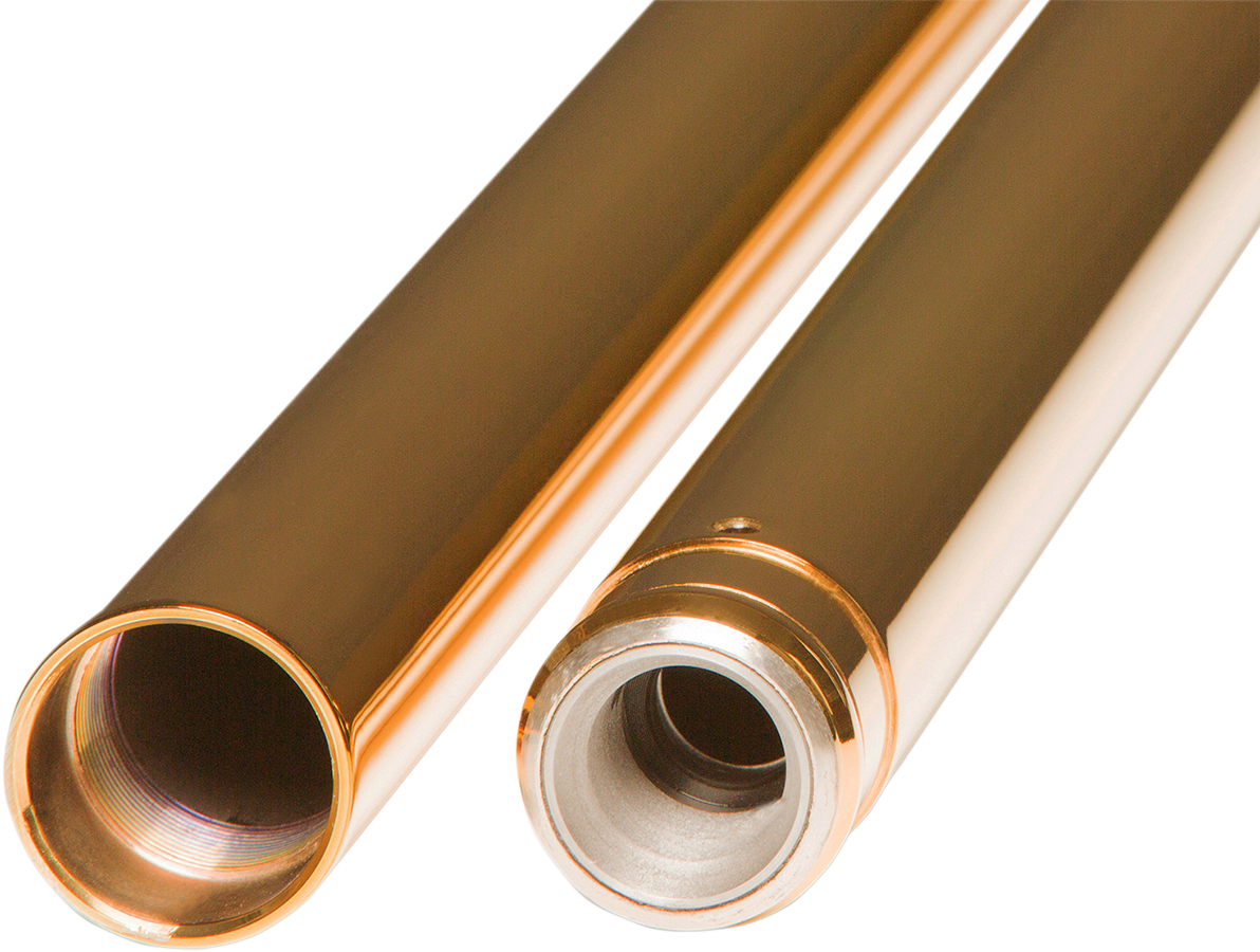 CUSTOM CYCLE ENGINEERING Fork Tubes - Gold - 49 mm - 25.50" T 2013TN