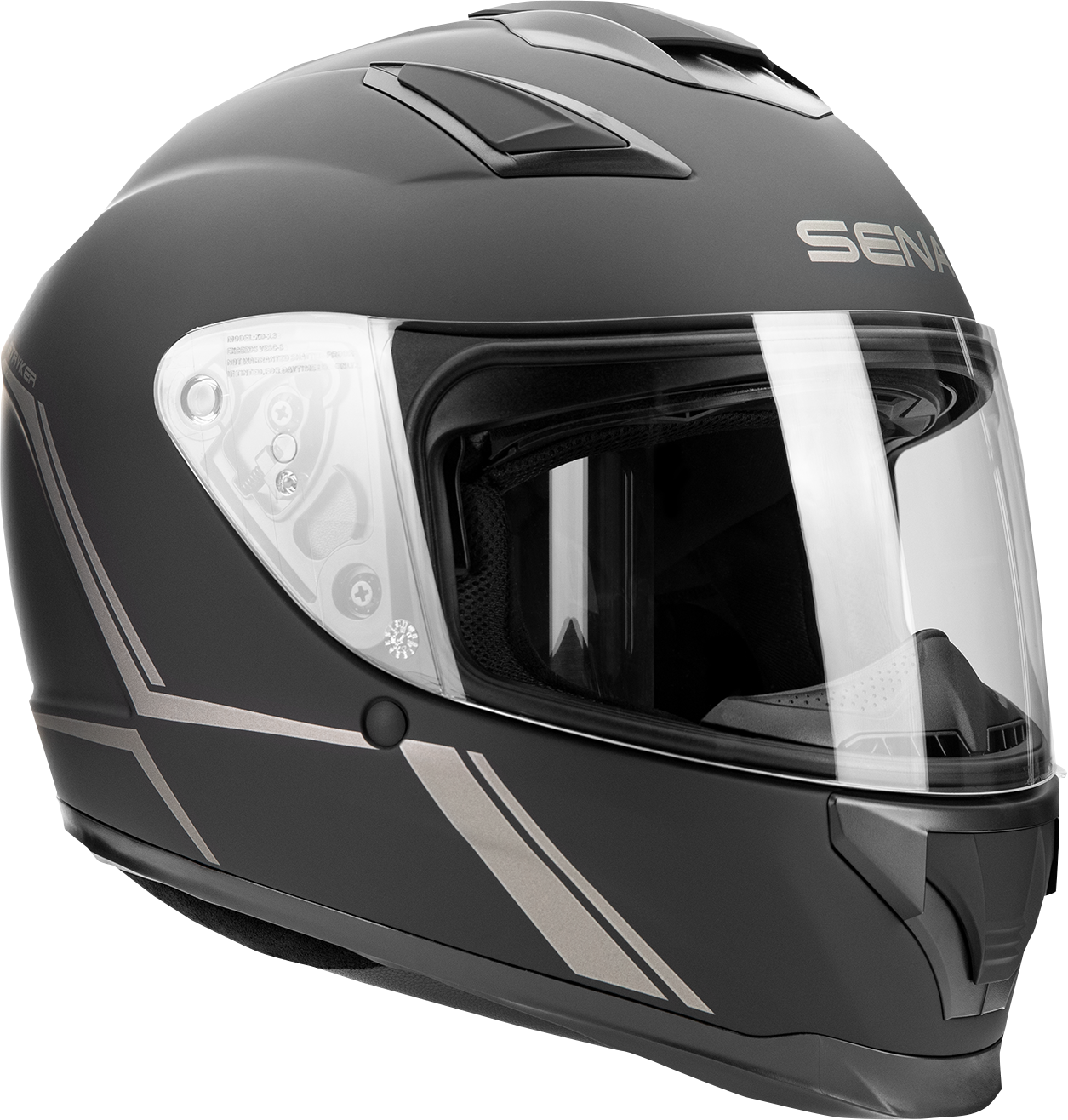 SENA Stryker Helmet - Matte Black - Large STRYKER-MB00L1
