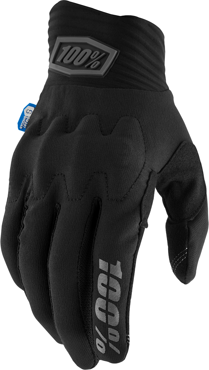 100% Cognito Smart Shock Gloves - Black - 2XL 10014-00034