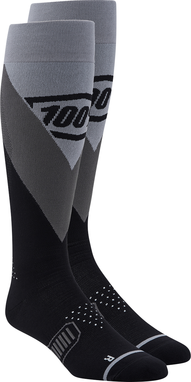 100% Hi-Side Performance Socks - Black - Small/Medium 20054-00009