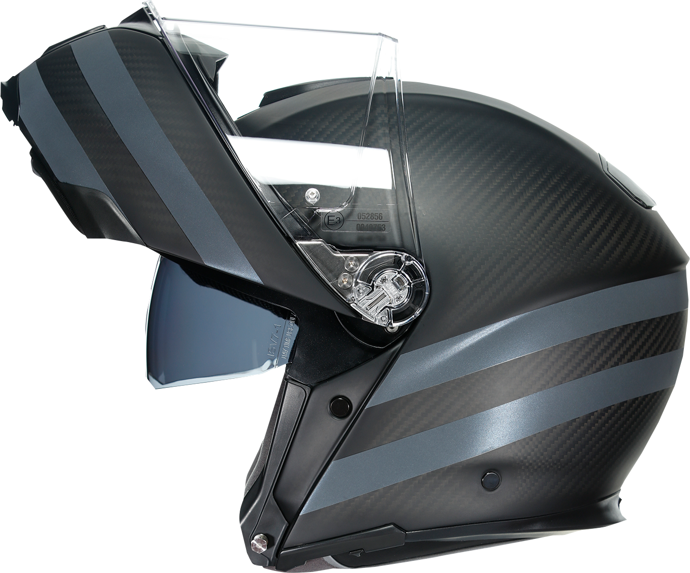 AGV SportModular Helmet - Dark Refractive - Carbon/Black - 2XL 211201O2IY01416