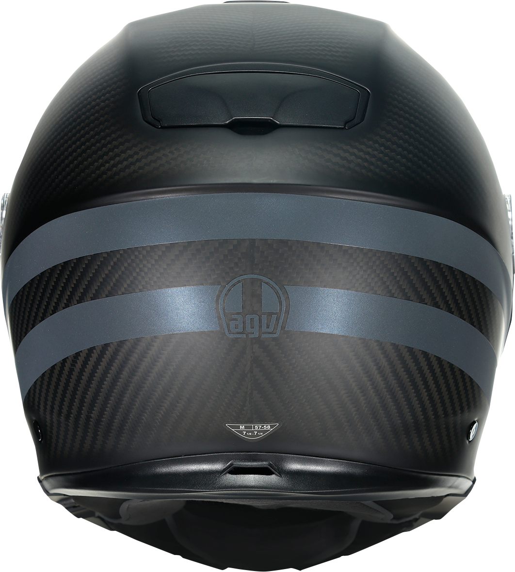 AGV SportModular Helmet - Dark Refractive - Carbon/Black - 2XL 211201O2IY01416