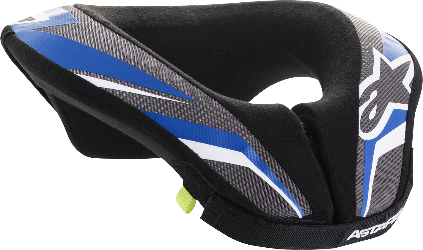 ALPINESTARS Youth Sequence Neck Roll - Black/Anthracite/Blue - L/XL 6741018-177-LXL