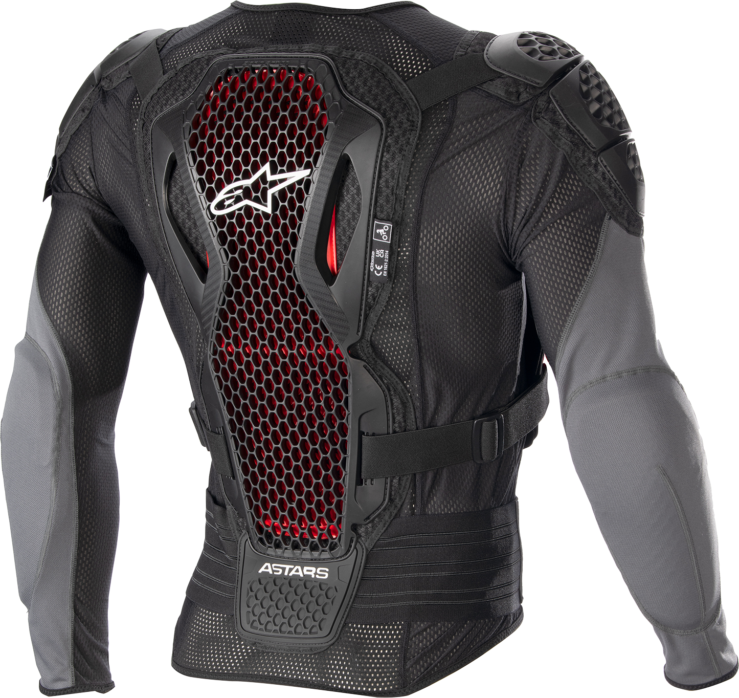 ALPINESTARS Bionic Plus v2 Protection Jacket - Black/Anthracite/Red - Small 6506723-1036-S