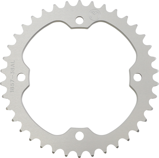 MOOSE RACING Rear Aluminum Sprocket - 38 Tooth - Yamaha 1857-38AL