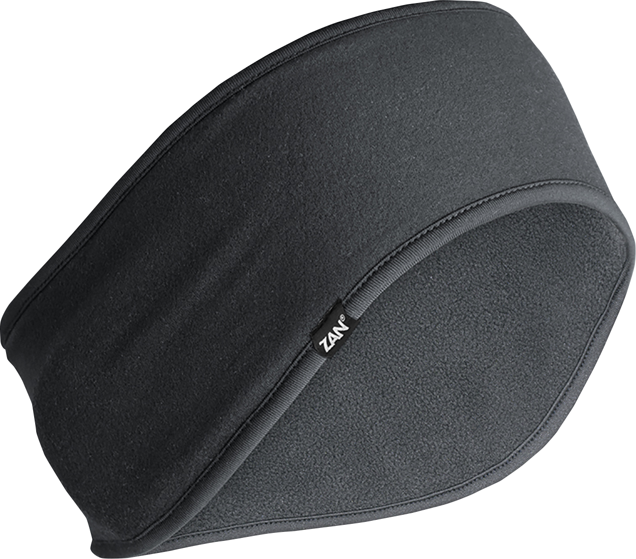 ZAN HEADGEAR Ear Warmer Sportflex* Headband - Low Pile - Black WEWF114