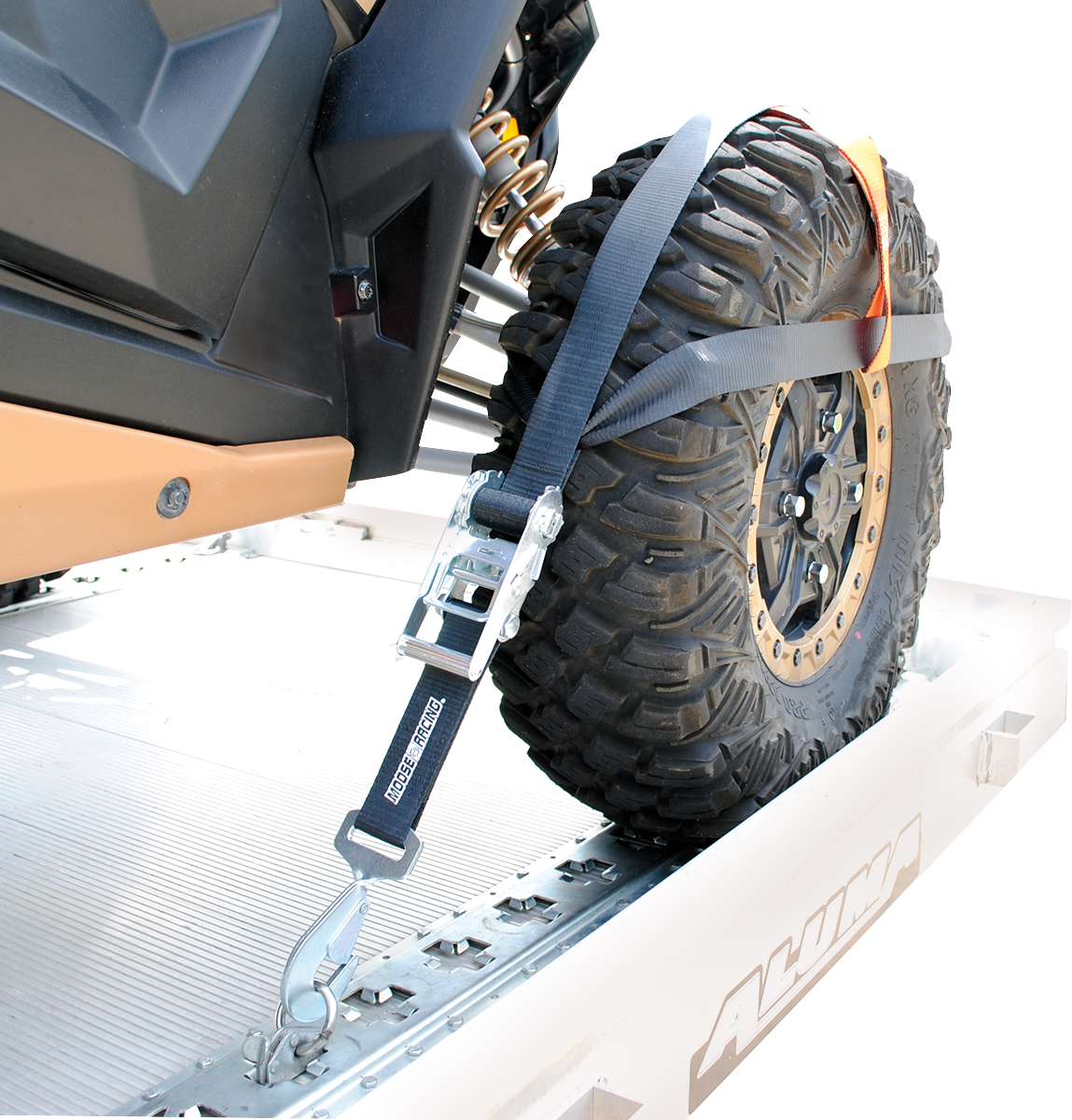 MOOSE UTILITY Wheel Net Tie Downs - Black 3920-0494