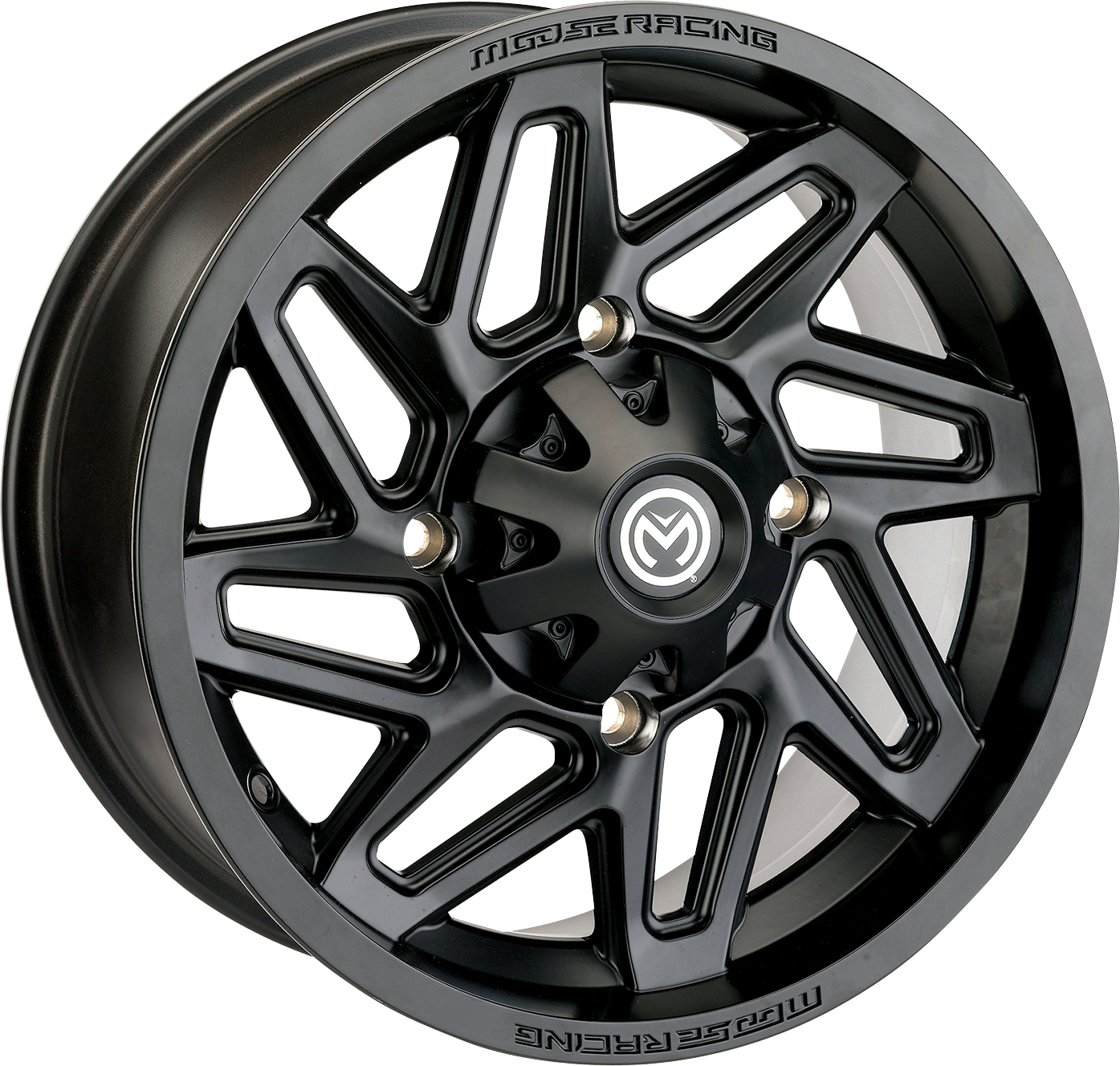 MOOSE UTILITY Wheel - 361X - Front/Rear - Black - 14x7 - 4/136 - 5+2 361MO147136MB55