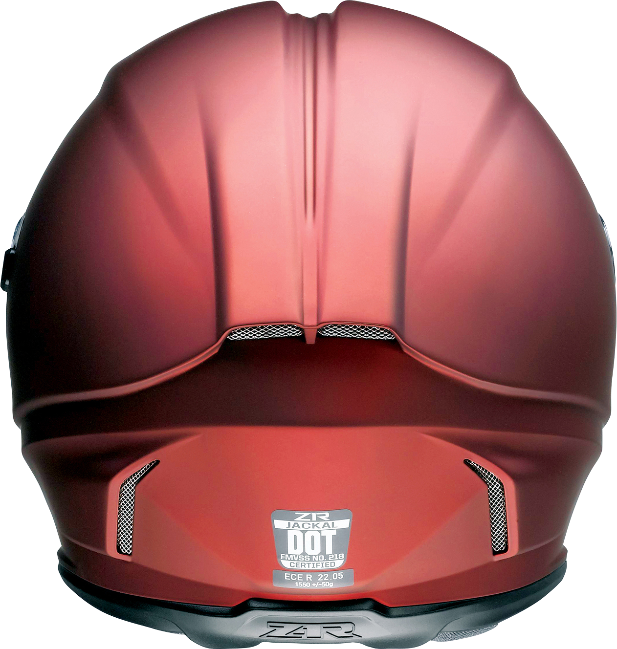 Z1R Jackal Helmet - Satin - Red - Medium 0101-14823