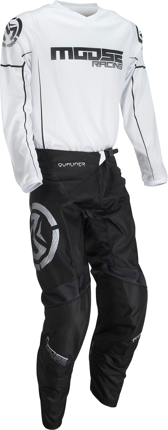 MOOSE RACING Qualifier? Pants - Black/White - 52 2901-10362