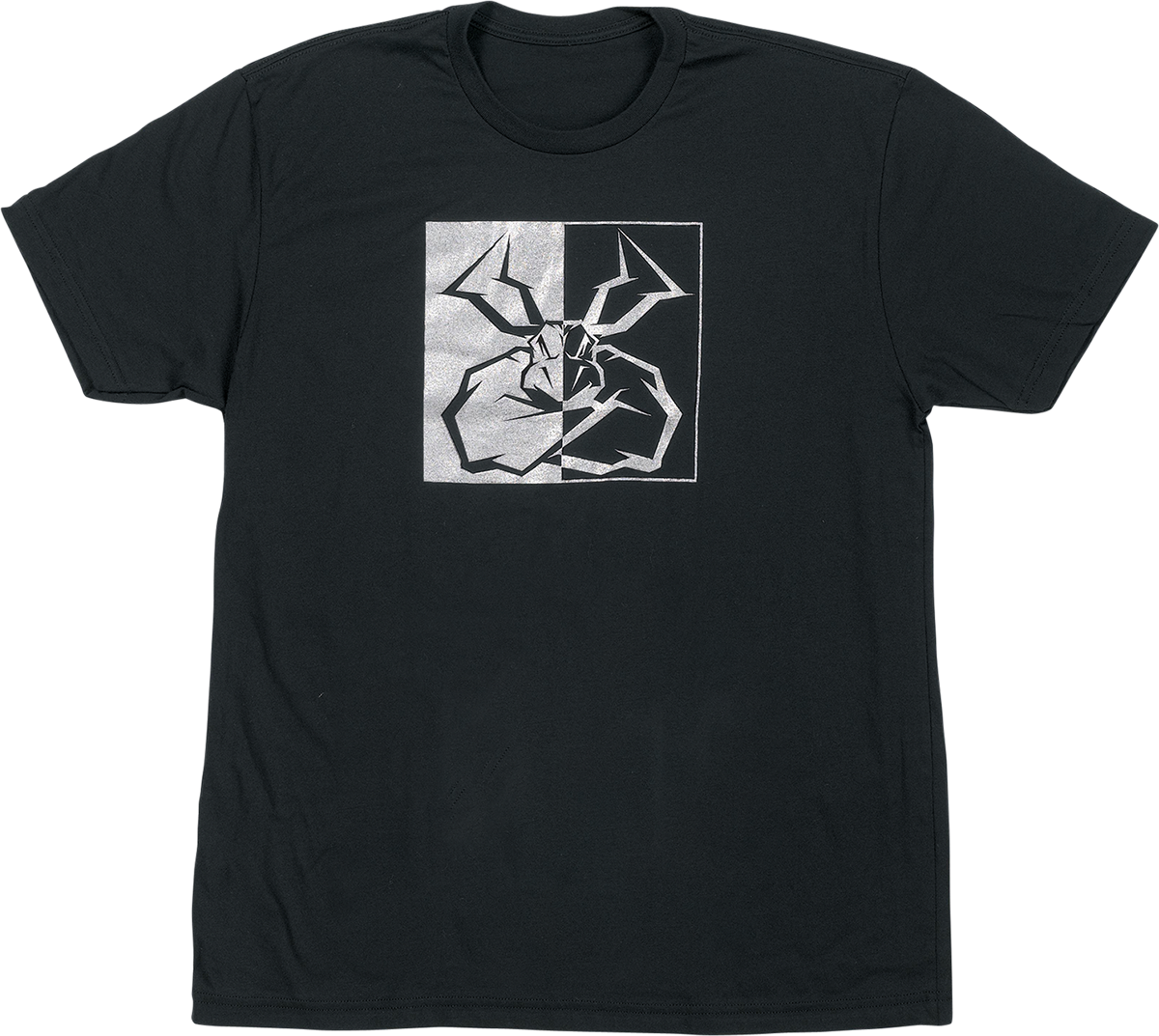 MOOSE RACING Split Personality T-Shirt - Black - XL 3030-22701
