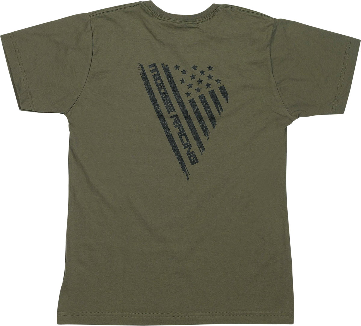 MOOSE RACING Youth Salute T-Shirt - Olive - Large 3032-3696