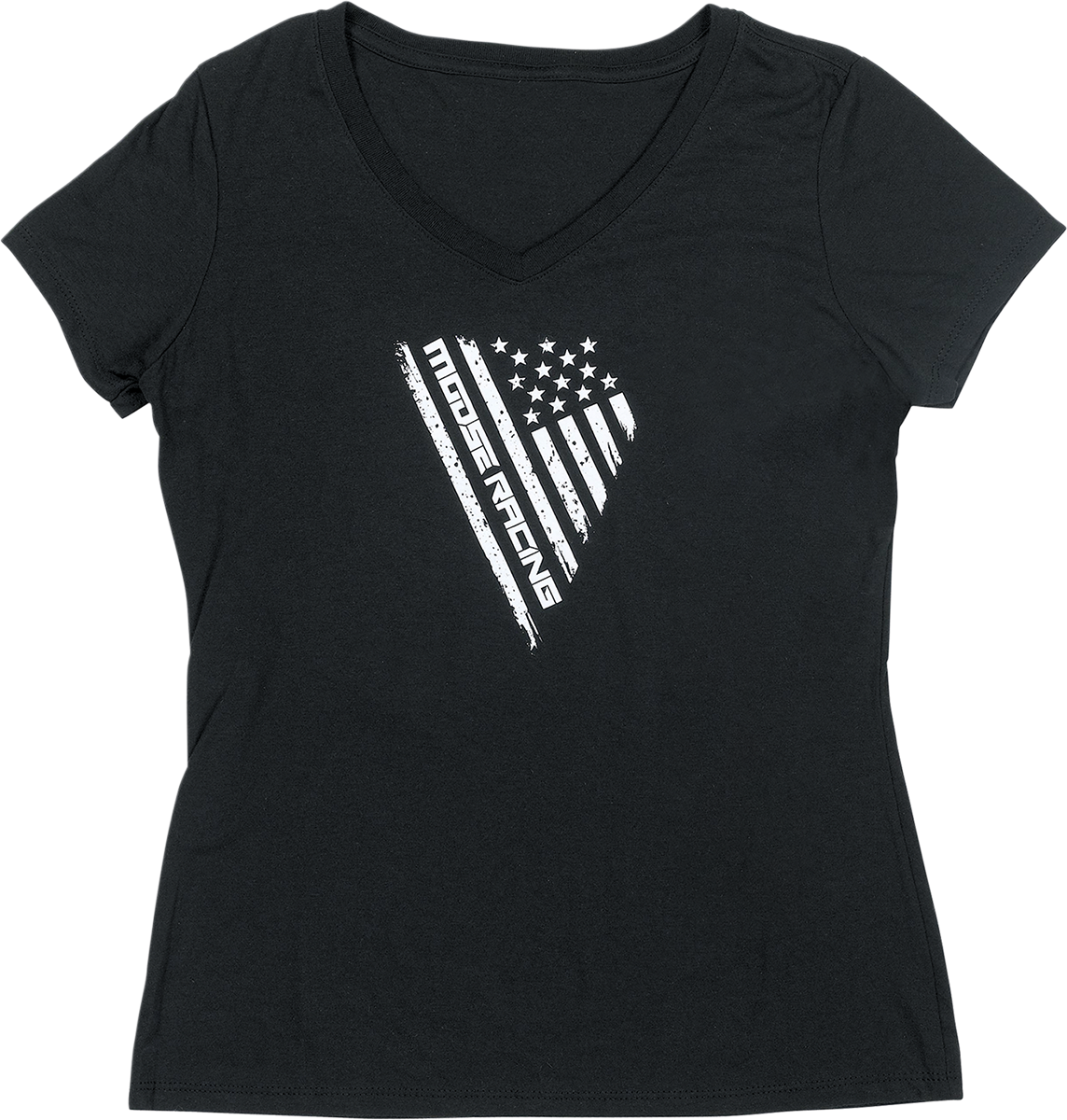 MOOSE RACING Women's Salute T-Shirt - Black - Medium 3031-4167