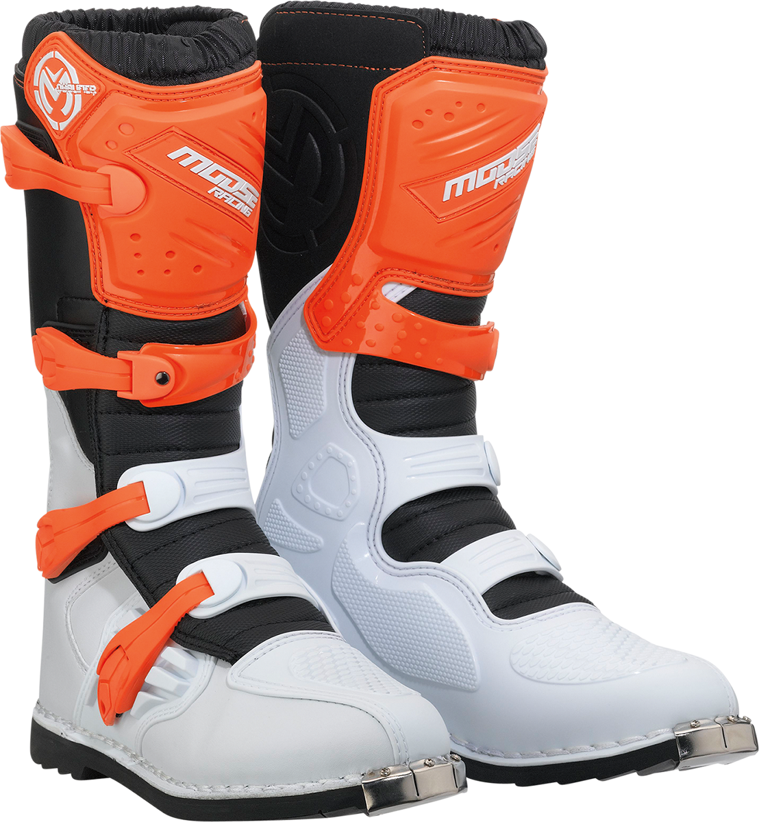 MOOSE RACING Qualifier Boots - Orange - Size 13 3410-2623