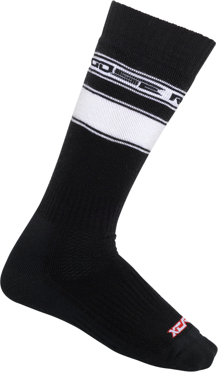 MOOSE RACING XCR* Socks - Black - Large/XL 3431-0749