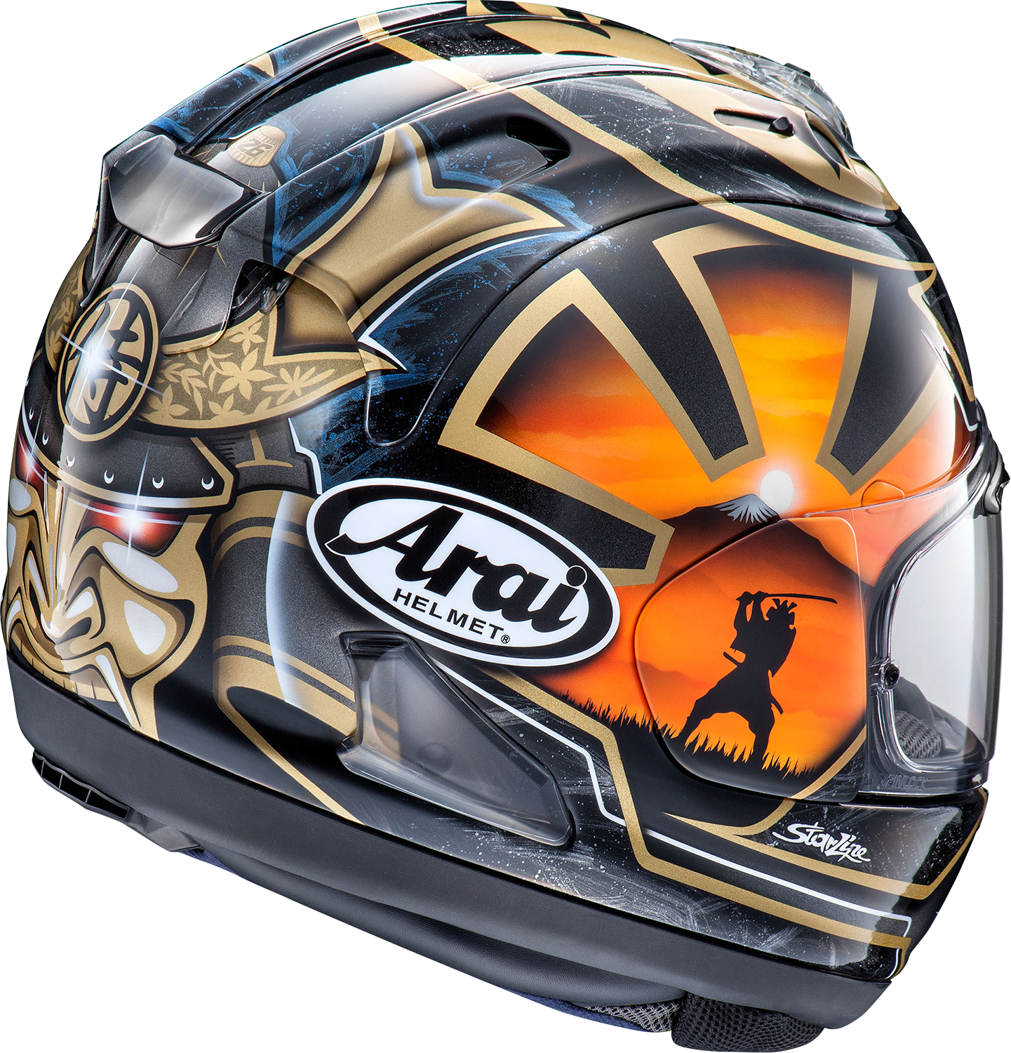 ARAI HELMETS Corsair-X Helmet - Dani Samurai-2 - Black - Large 0101-15770