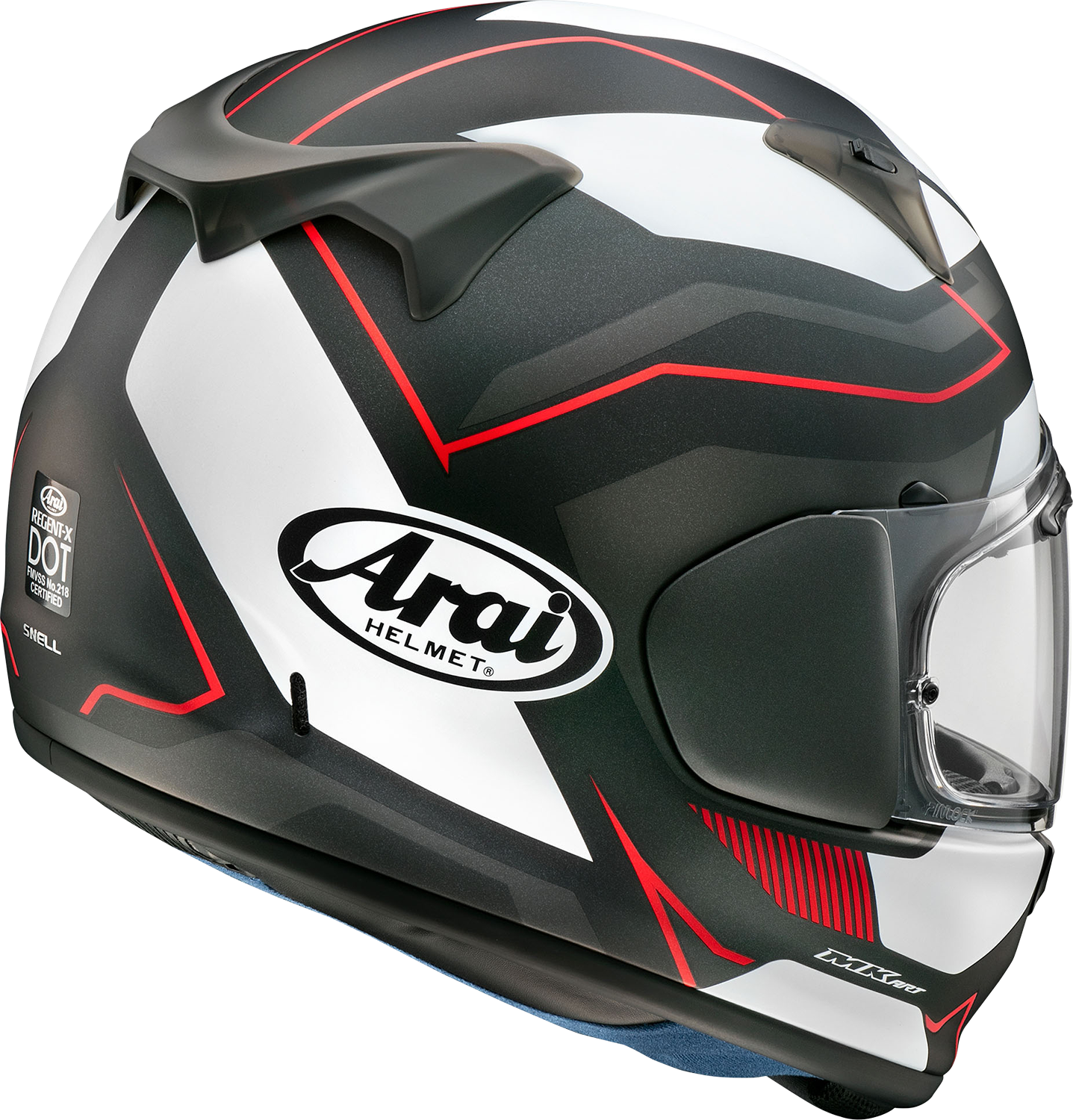 ARAI HELMETS Regent-X Helmet - Sensation - Red Frost - Large 0101-15842