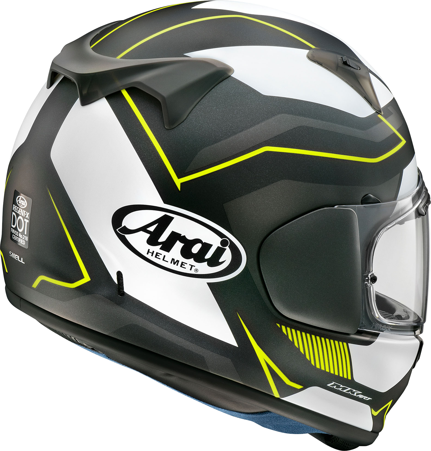 ARAI HELMETS Regent-X Helmet - Sensation - Yellow Frost - Large 0101-15849