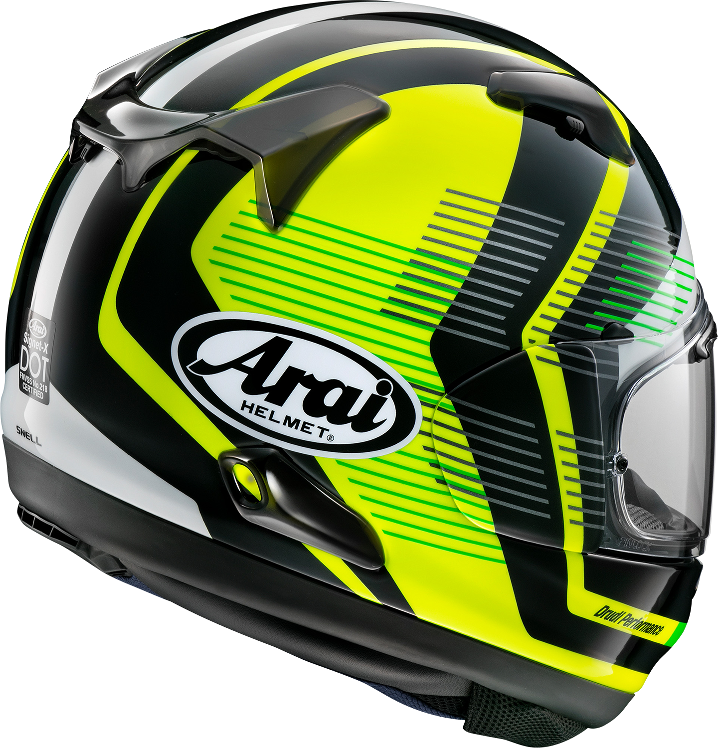 ARAI HELMETS Signet-X Helmet - Impulse - Yellow - Large 0101-15989