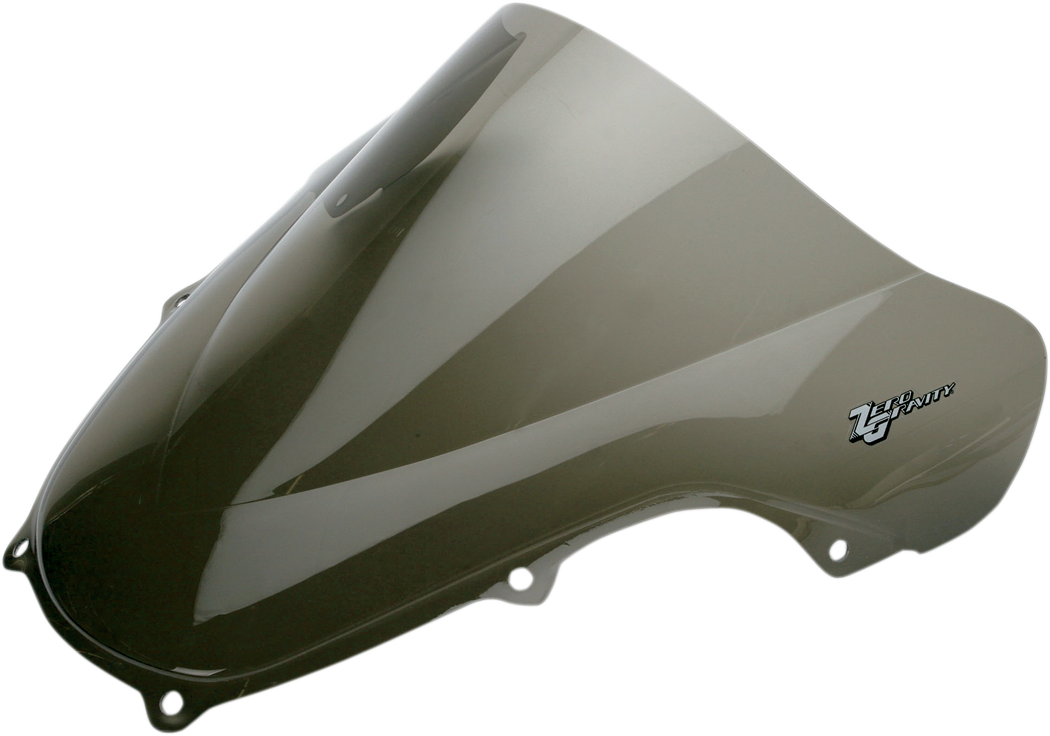 ZERO GRAVITY Double Bubble Windscreen - Smoke - GSXR6/7/1 16-106-02