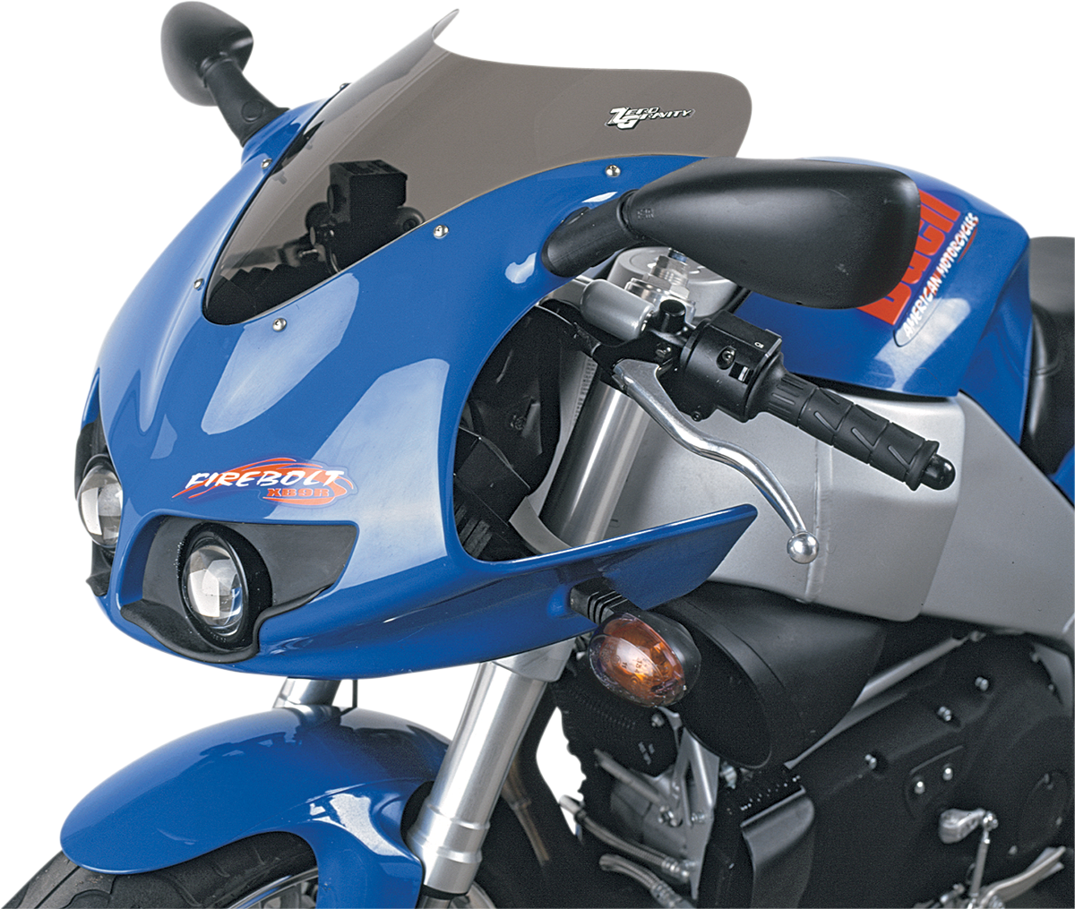 ZERO GRAVITY Windscreen - Dark Smoke - Firebolt 20-855-19