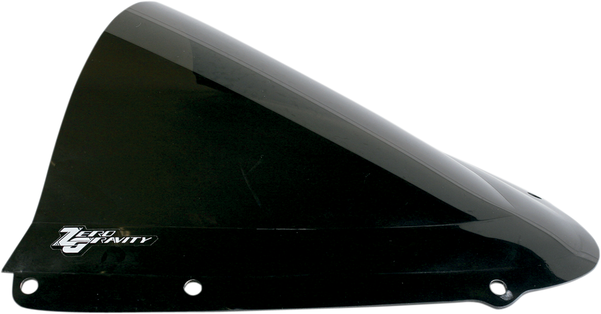 ZERO GRAVITY Double Bubble Windscreen - Dark Smoke - GSXR1 16-109M-19