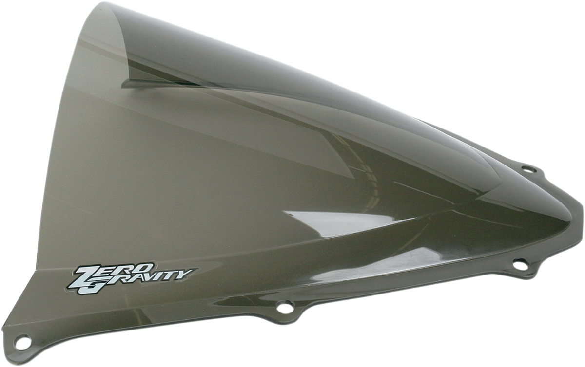 ZERO GRAVITY Double Bubble Windscreen - Smoke - GSXR 6/750 16-110-02