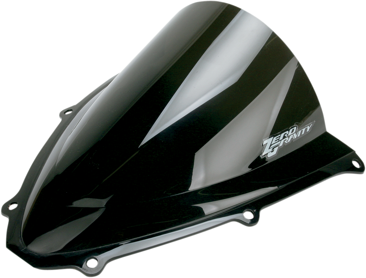 ZERO GRAVITY Double Bubble Windscreen - Dark Smoke - GSXR 6/750 16-110-19