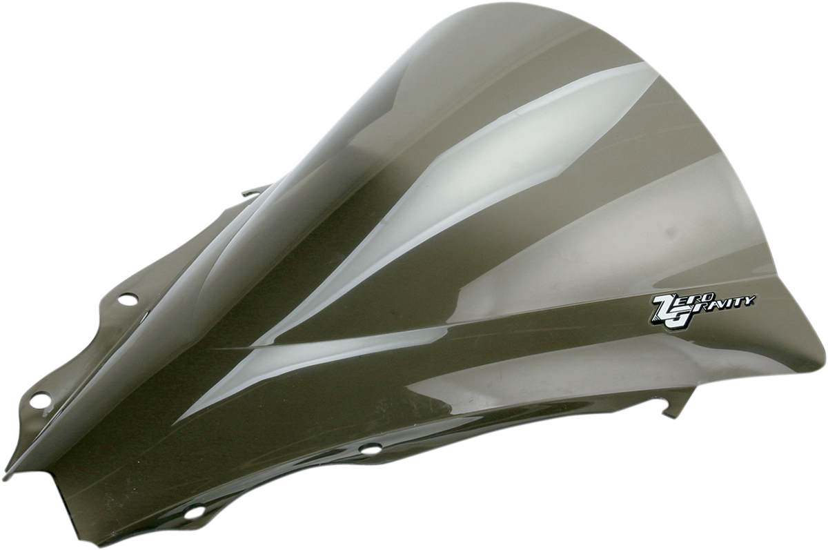 ZERO GRAVITY Double Bubble Windscreen - Smoke - YZF-R6 16-579-02