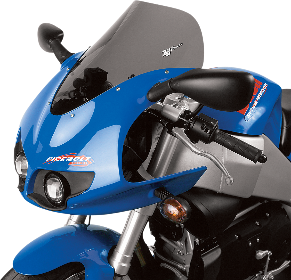 ZERO GRAVITY Sport Windscreen - Smoke - XB9/12R 23-855-02
