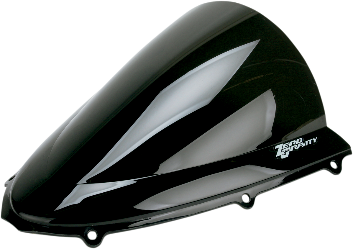 ZERO GRAVITY Double Bubble Windscreen - Dark Smoke - ZX-14 16-274-19