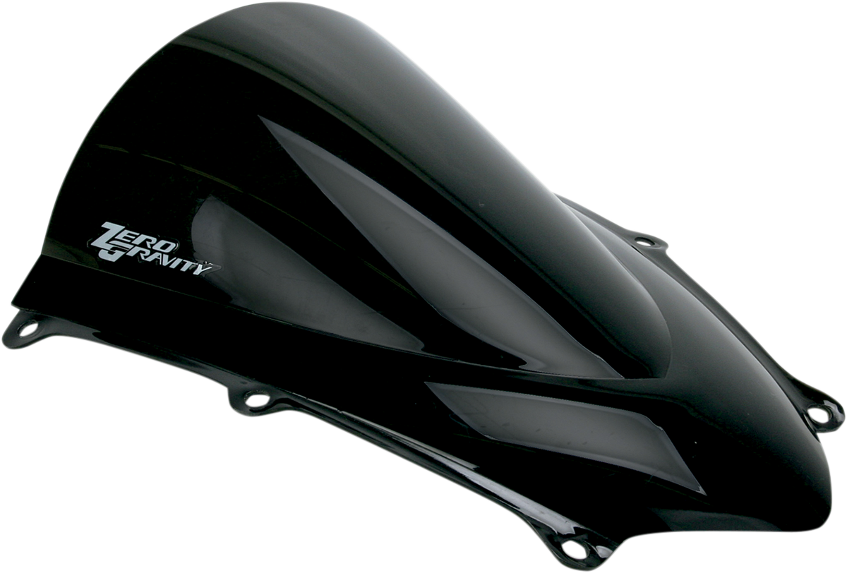 ZERO GRAVITY Double Bubble Windscreen - Dark Smoke - CBR 600RR 16-407-19