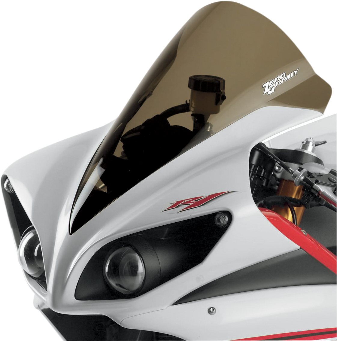 ZERO GRAVITY Corsa Windscreen - Smoke - R1 '09 24-541M-02