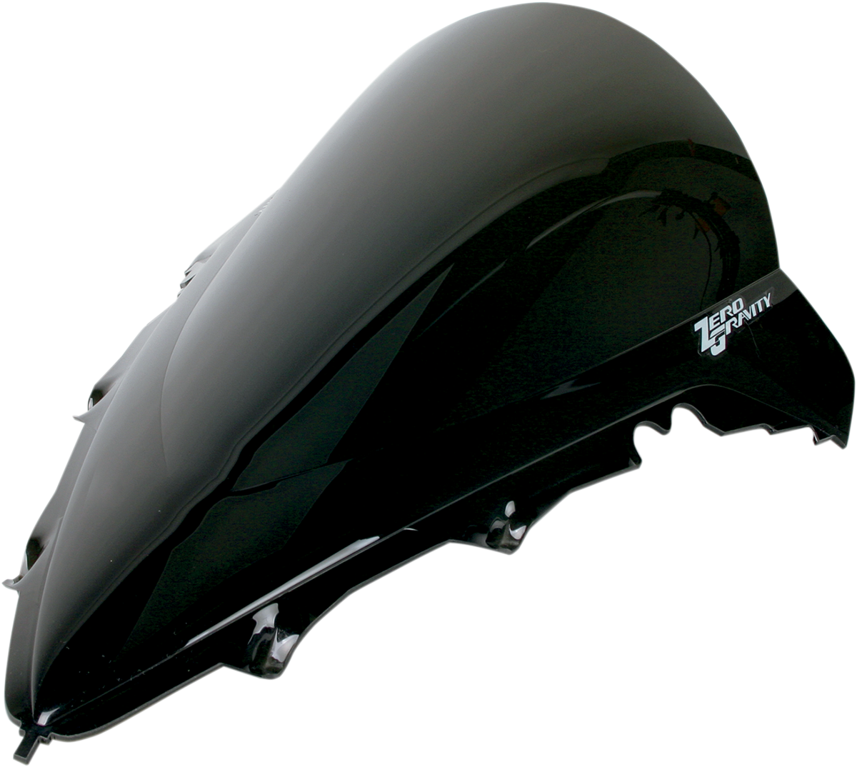 ZERO GRAVITY Double Bubble Windscreen - Smoke - GSXR1 16-541-19