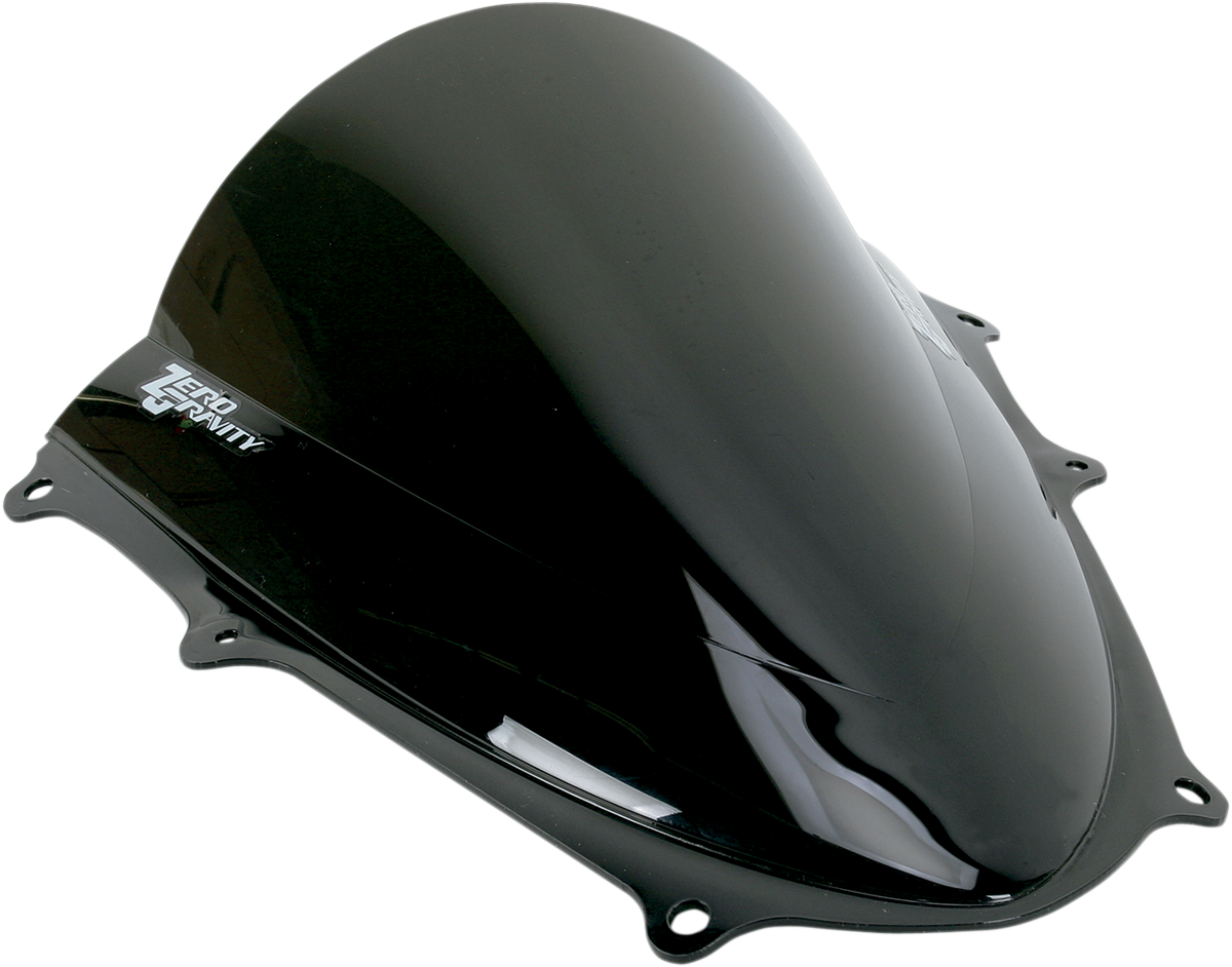 ZERO GRAVITY Double Bubble Windscreen - Dark Smoke - GSXR1 16-113-19