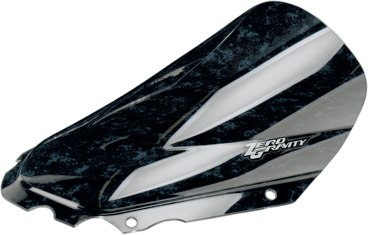 ZERO GRAVITY Double Bubble Windscreen - Clear - KLR 16-206-01