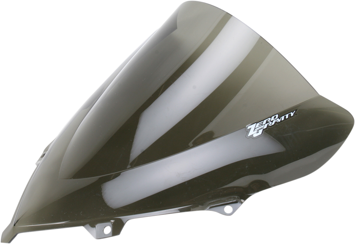 ZERO GRAVITY Double Bubble Windscreen - Smoke - K12/13 16-805-42