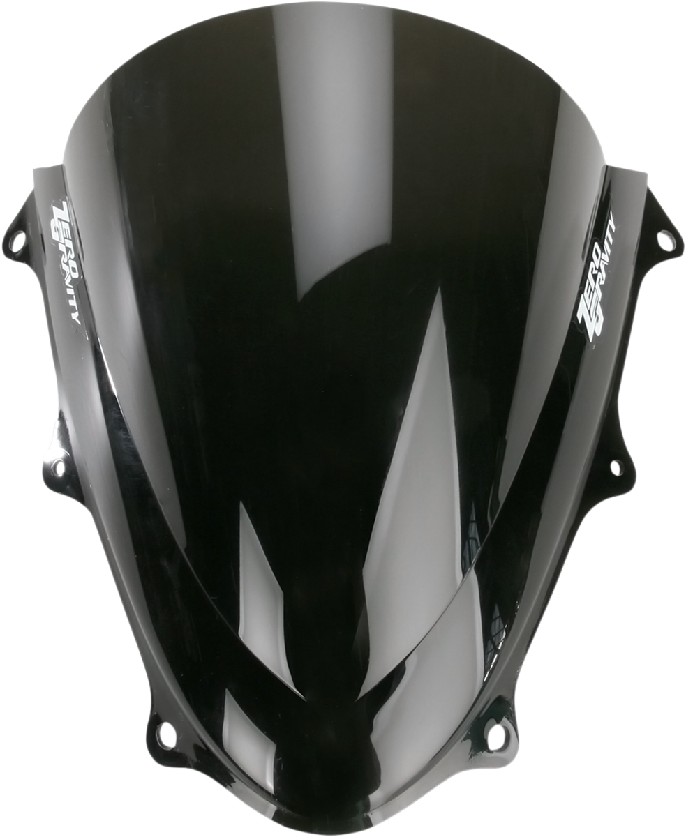 ZERO GRAVITY Double Bubble Windscreen - Dark Smoke - GSXR 6/7 16-114-19