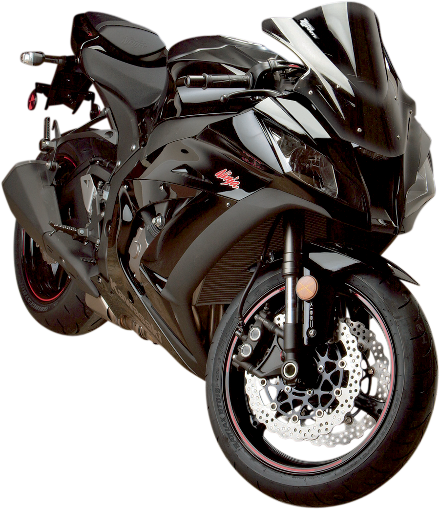 ZERO GRAVITY Double Bubble Windscreen - Clear - ZX10 16-263-01