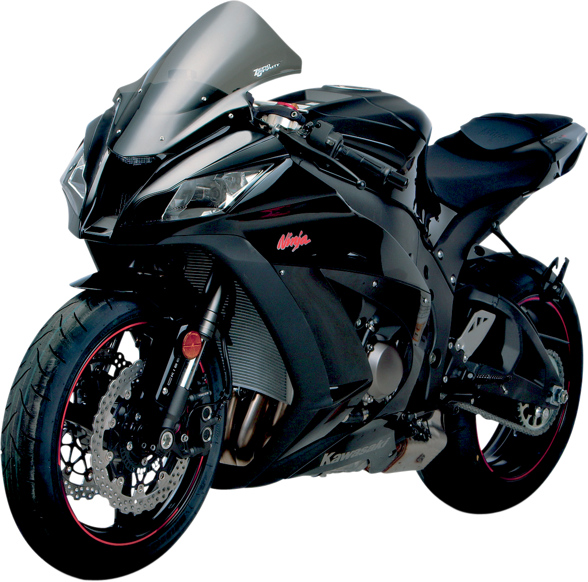 ZERO GRAVITY Corsa Windscreen - Smoke - ZX10 24-263M-02