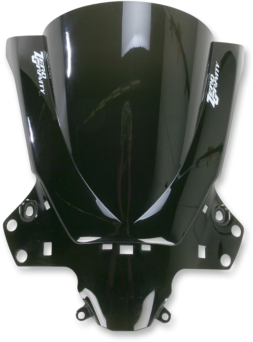 ZERO GRAVITY Double Bubble Windscreen - Dark Smoke - CBR250R 16-443-19