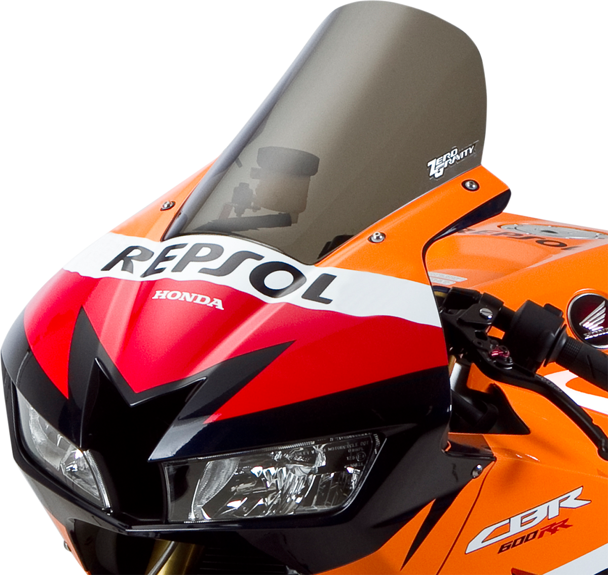 ZERO GRAVITY Sport Winsdscreen - Smoke - 600RR 23-408-02