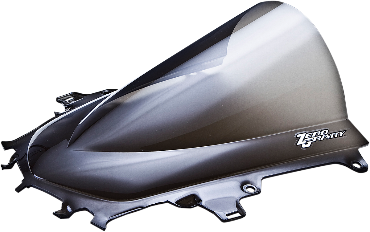 ZERO GRAVITY Double Bubble Windscreen - Smoke - R1 16-542M-02
