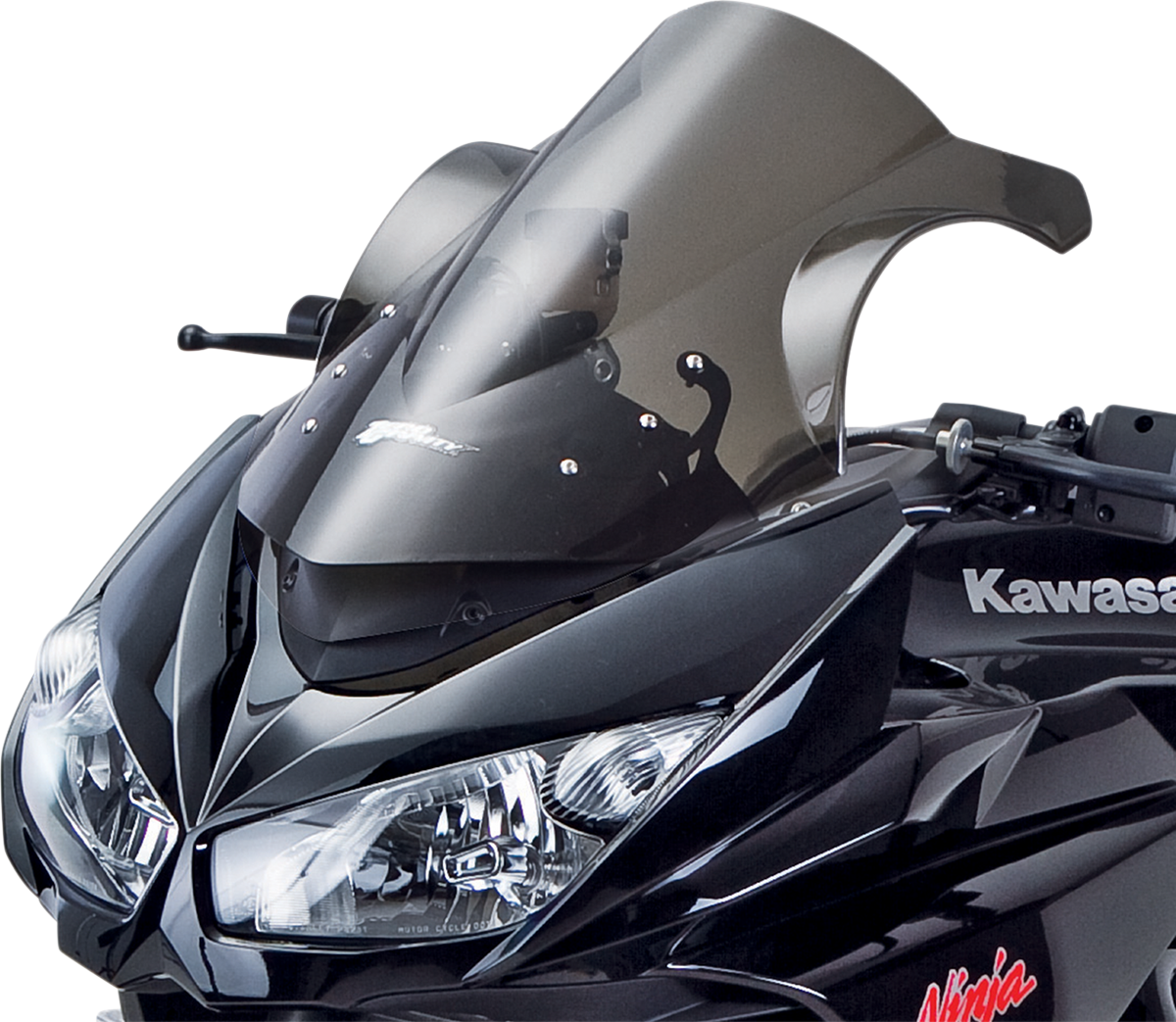 ZERO GRAVITY Double Bubble Windscreen - Smoke - Ninja 1000 16-231-02