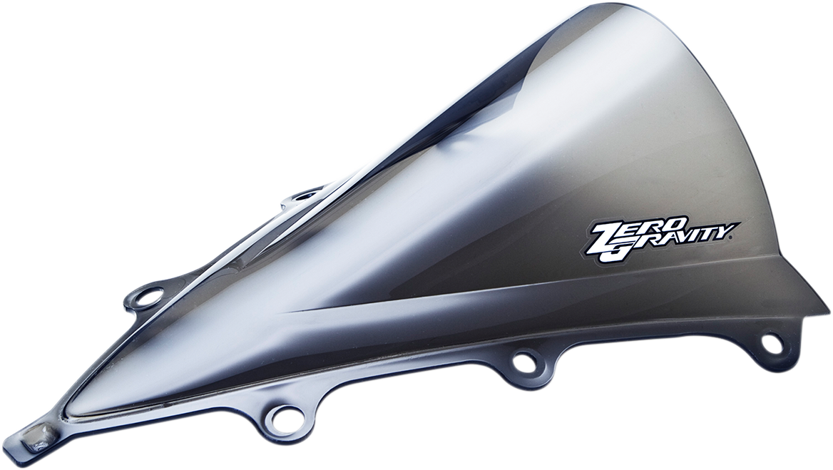 ZERO GRAVITY Double Bubble Windscreen - Smoke - CBR300R 16-444-02