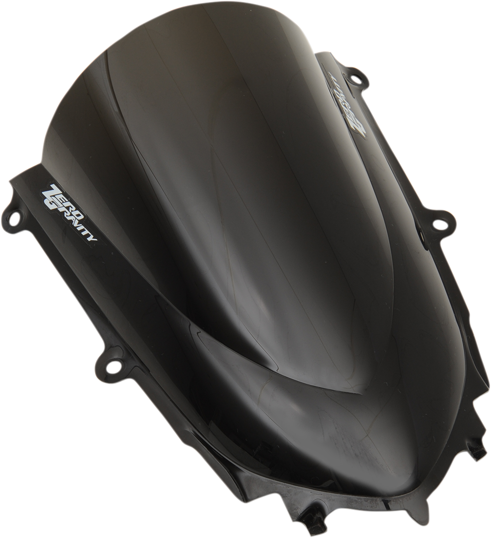 ZERO GRAVITY Double Bubble Windscreen - Dark Smoke - YZF-R6 16-581-19